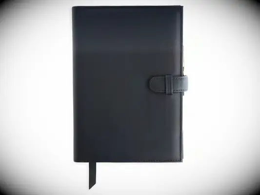 Leather-bound journal 