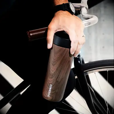 wooden travel mug for your wedding anniversary gift