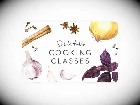 Cooking class from Sur La Table
