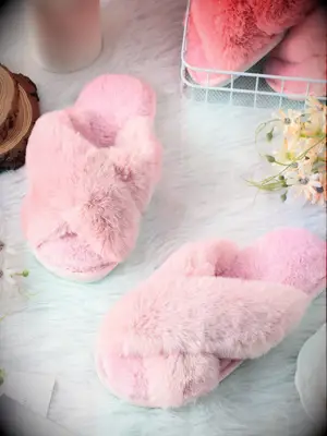 Fuzzy slippers bachelorette party favors