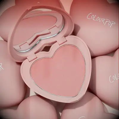 Colourpop blush powder compact mirror bachelorette party favor