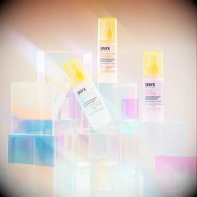 Hydrating shimmer body mist bachelorette party favors