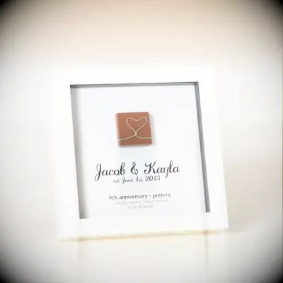 Custom photo frame for anniversary