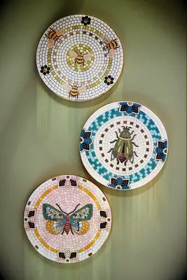 Botanical inspired coasters