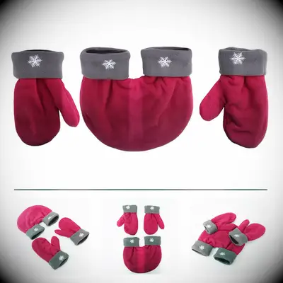 Hand-holding mittens romantic gift