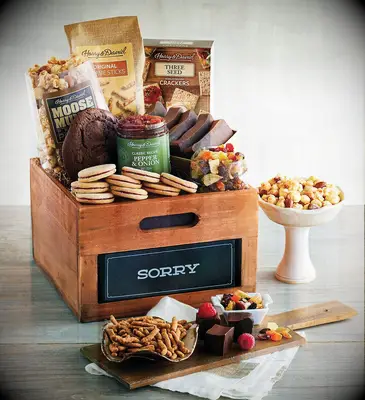 Savory food box sorry favor