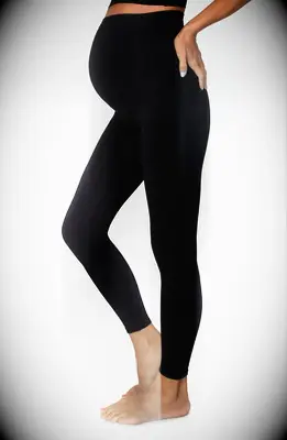Ultra-soft pregnancy leggings for wife