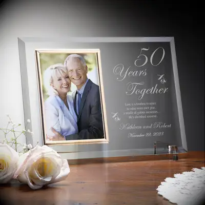 Customized photo frame from Personalization Mall