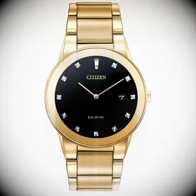 Gold watch from Citizen