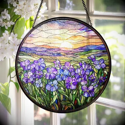 Glass suncatcher gift