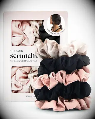 Packet of scrunchies