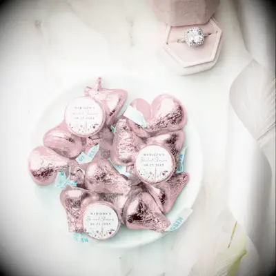 Personalized hershey kiss