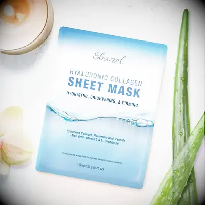 Hydrating sheet face mask