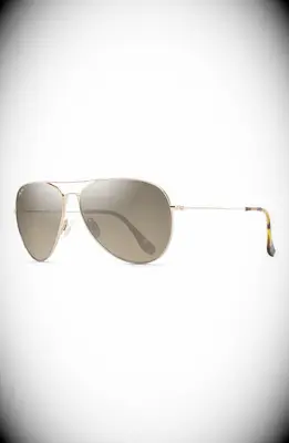 Bronze and gold Ray-Ban aviator sunglasses best anniversary gifts