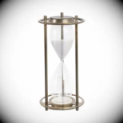 Bronze hourglass