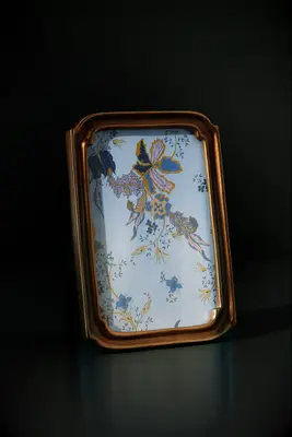 Bronze picture frame