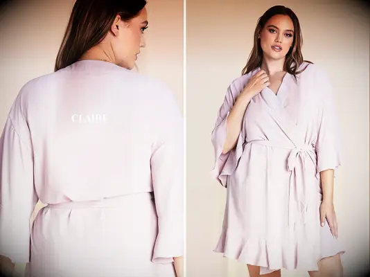 Soft robe bridesmaid gift