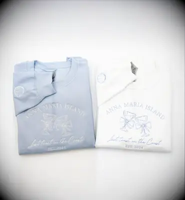 Custom embroidered loungewear bridesmaid gift