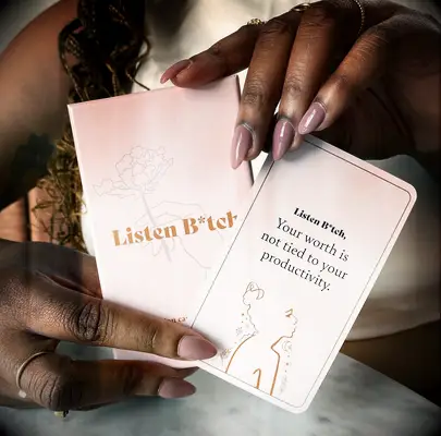 Affirmation cards for women bridesmaid gift