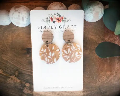 Willow Leaf Earrings