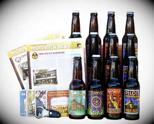 Craft beer gift idea for groom from best man. 