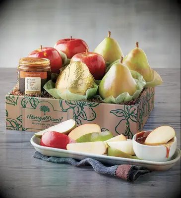 Fruit and caramel sauce gift set in-law gift