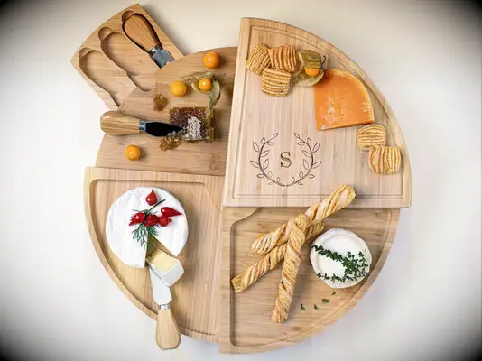 Cheese board in-law gift