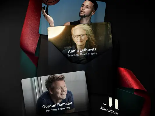 MasterClass subscription gift idea for best man