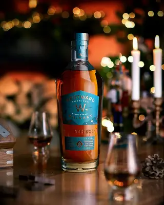 Westward Whiskey bottle best man gift membership to Flaviar 