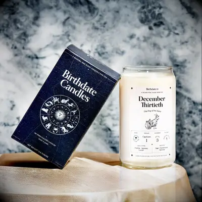 Birthday month candle