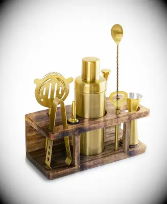 Gold bar tools set anniversary gift