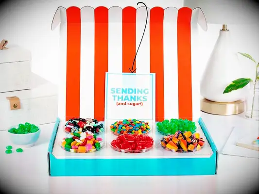 Custom candy box boyfriend appreciation gift