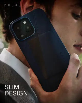 Sleek leather wallet phone case boyfriend appreciation gift