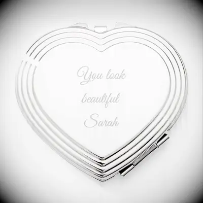 Customized compact mirror from Personalization Mall