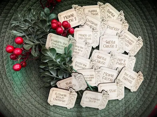 Holiday movie tokens