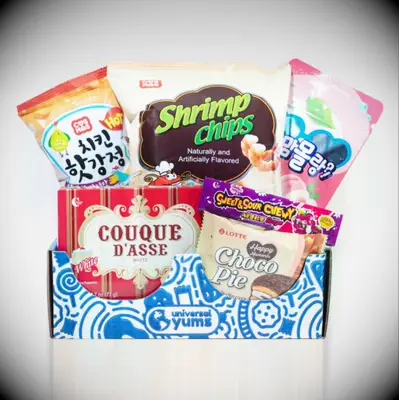 Sweet treats and tasty snacks subscription box sentimental gift for girlfriend