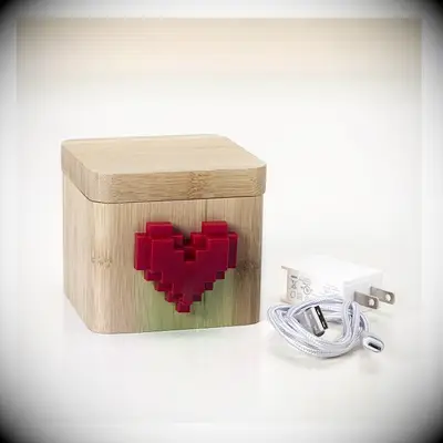 Spinning Heart Messenger sentimental gift for your girlfriend