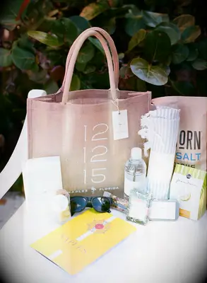 Weatherproof essentials for wedding welcome gift