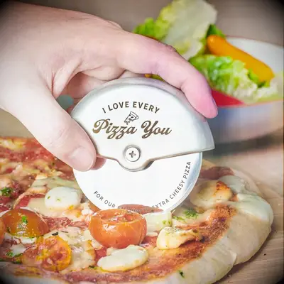 Personalized Pizza Cutter for your 23rd wedding anniversary