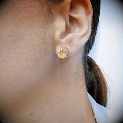 Imperial Topaz Earrings