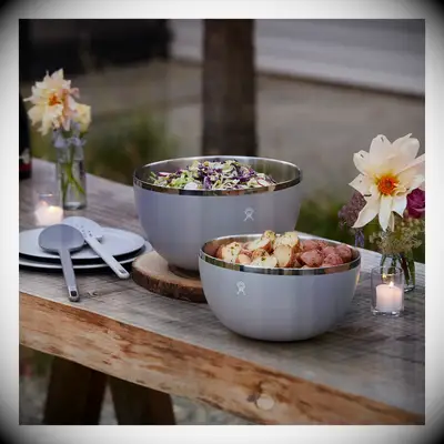 Insulated serving bowl wedding gift for brother