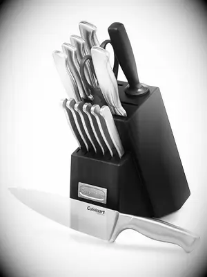 Cuisinart 15-piece block knife set Amazon last-minute bridal shower gift