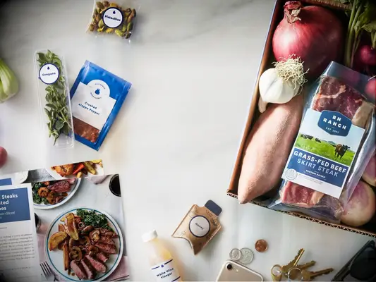 Blue Apron meal delivery service last-minute gift for bridal shower