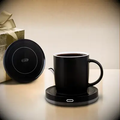 Heated drink coaster for your child