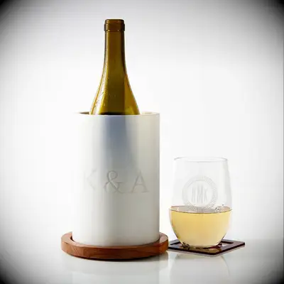 Marble wine chiller