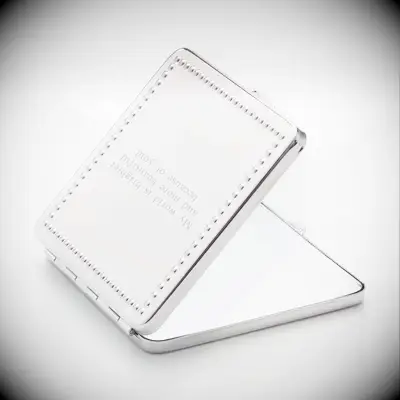 Engraved compact mirror wedding gift for daughter from Things Remembered