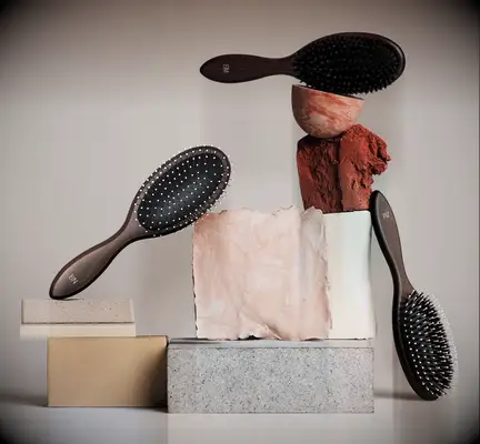 Customized hairbrush wedding gift