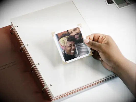 Artifact Uprising DIY scrapbook picture gift idea