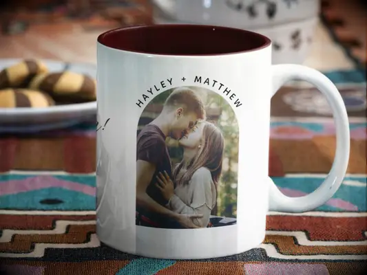 Coffee mug personalized with image picture gift idea