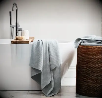 Six piece bath towel set gift